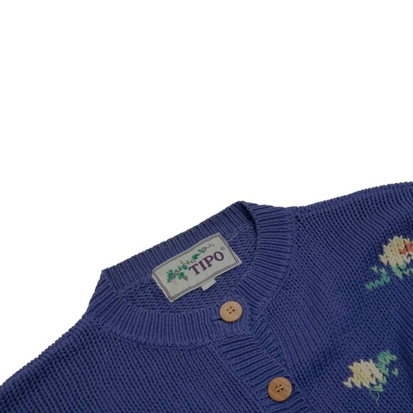 TIPO (Italy) Intarsia, Pastoral Motif - Picture 2 of 4